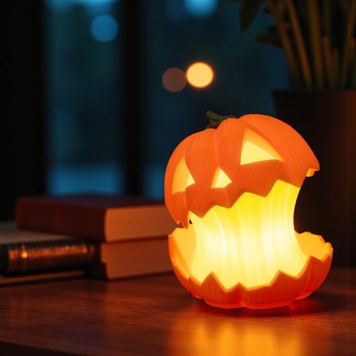 Világító Tök Lámpás – Asztali lámpa