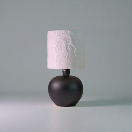 Aura fényképes lámpa - Henger fekete