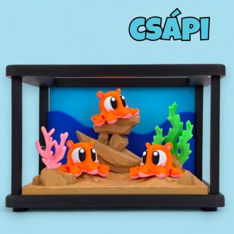Csápi, a korallkert lakója