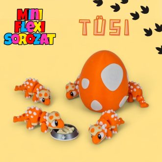 Tüsi, a bébi Ankiloszaurusz