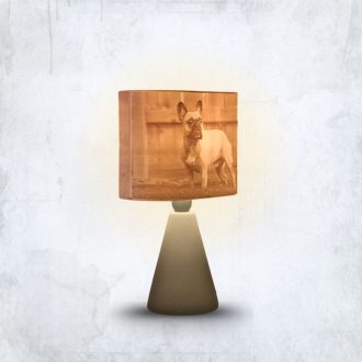 Nalani fényképes lámpa - Panoráma Szürke