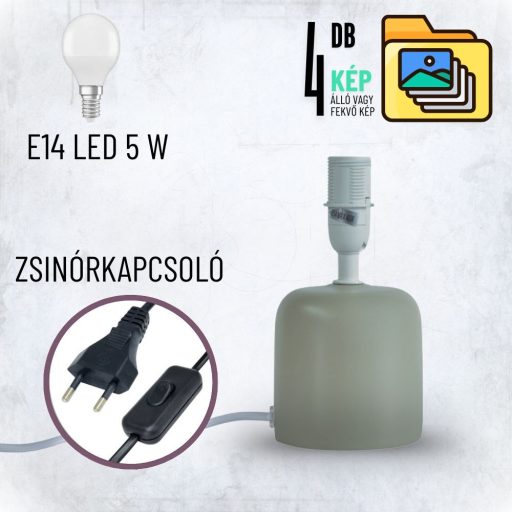 Személyre Szabott Fényképes 3D Lámpa - Egyedi Éjjeli Fény Saját Fotóval - Bézs Vintage - Daphni