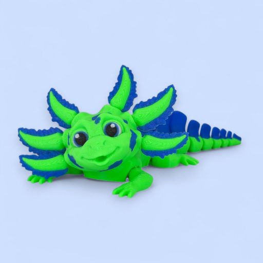 Loretti, a kíváncsi axolotl "L"