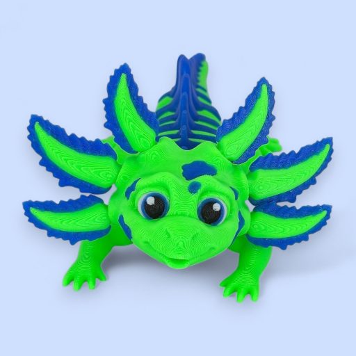 Loretti, a kíváncsi axolotl "L"