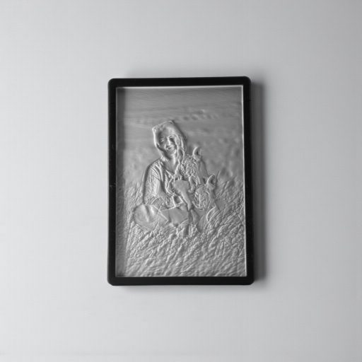 Emlékfény – Portré litofán kép kerettel (2:3)