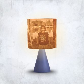 Nalani fényképes lámpa - Henger nagy