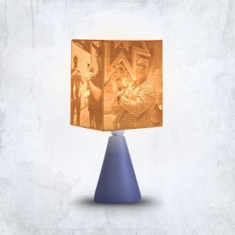 Nalani fényképes lámpa - Hasáb