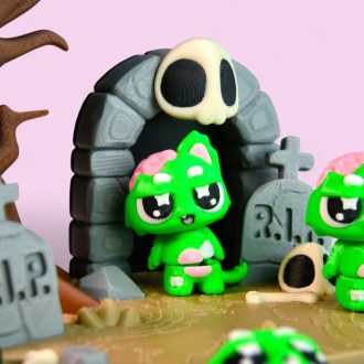 Zombicica és Kripta Jelenet