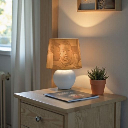 Aura fényképes lámpa - Vintage