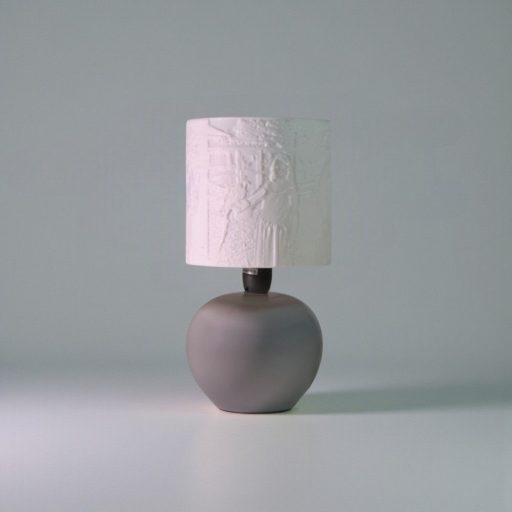 Aura fényképes lámpa - Henger szürke