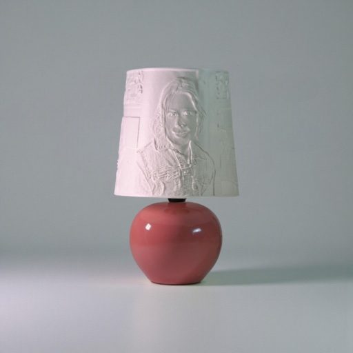 Aura fényképes lámpa - Klasszikus Pink