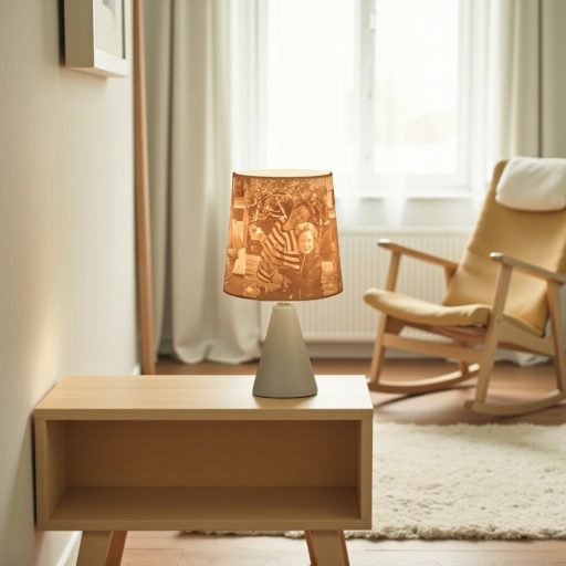 Nalani fényképes lámpa - Klasszikus Bézs