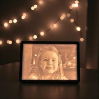 Emlékfény – Panoráma litofán kép kerettel (3:2)