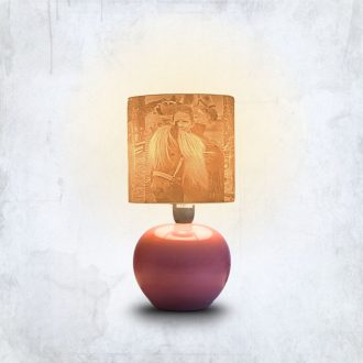 Aura fényképes lámpa - Henger Pink