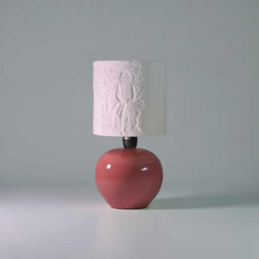 Aura fényképes lámpa - Henger Pink