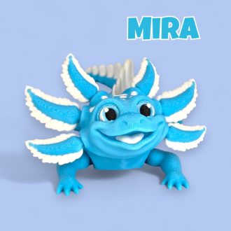 Mira, a varázslatos axolotl "L"