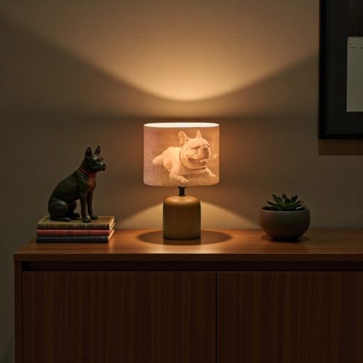 Személyre Szabott Fényképes 3D Lámpa - Egyedi Éjjeli Fény Saját Fotóval - Barna Panoráma - Daphni