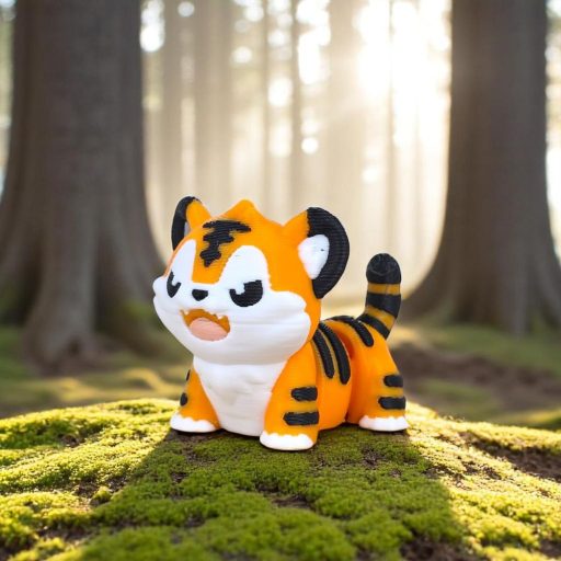Tibcsi, a kíváncsi kis tigris