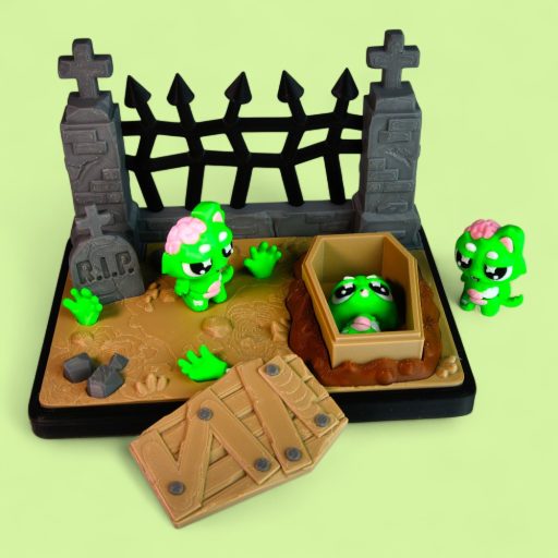 Zombicica és Temetői Jelenet