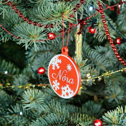 Auróra, Névre szóló karácsonyfadísz - Stílus 3