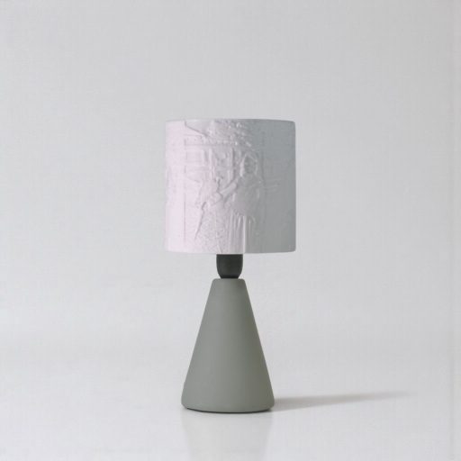 Nalani fényképes lámpa - Henger Szürke