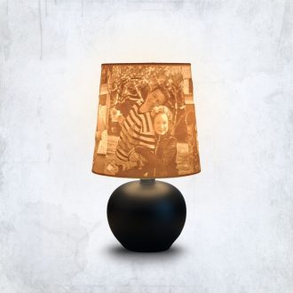 Aura fényképes lámpa - Klasszikus fekete