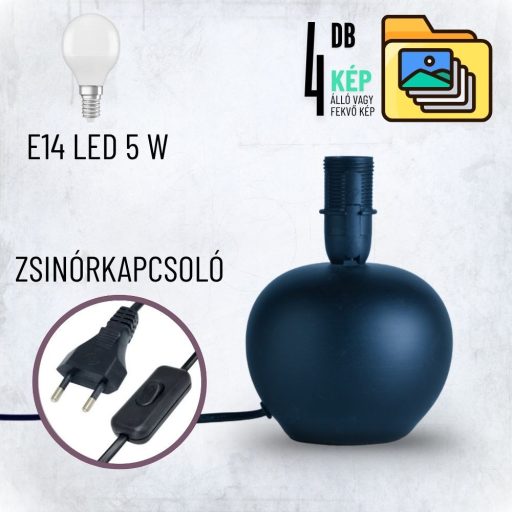 Aura fényképes lámpa - Klasszikus fekete