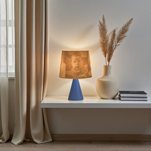 Nalani fényképes lámpa - Vintage