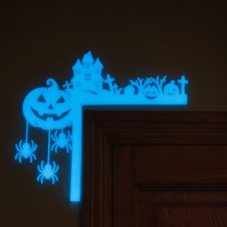 Halloween Fényvarázs Ajtó Dekoráció