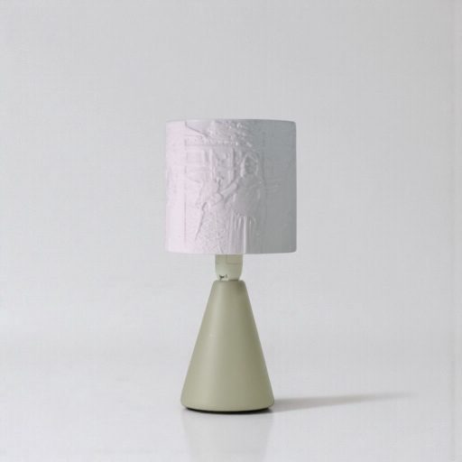 Nalani fényképes lámpa - Henger Bézs