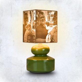 Elis fényképes lámpa - Hasáb