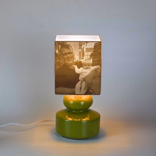 Elis fényképes lámpa - Hasáb