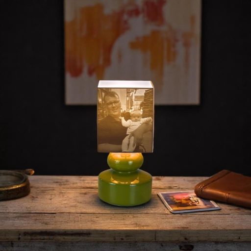 Elis fényképes lámpa - Hasáb