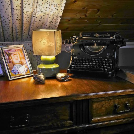 Elis fényképes lámpa - Hasáb