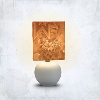 Aura fényképes lámpa - Hasáb