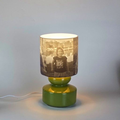 Elis fényképes lámpa - Henger