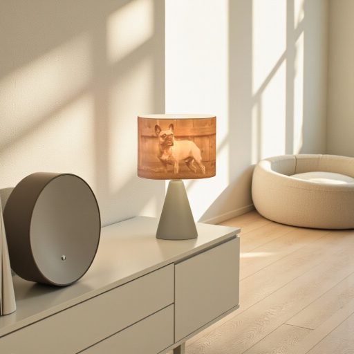 Nalani fényképes lámpa - Panoráma Bézs