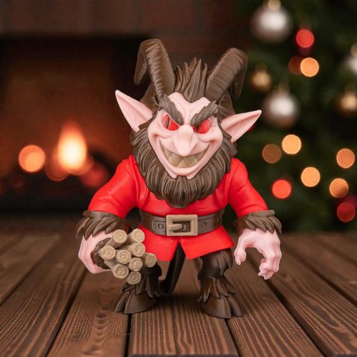 Krampusz Karácsonyi Figura – Rossz Gyerekeknek