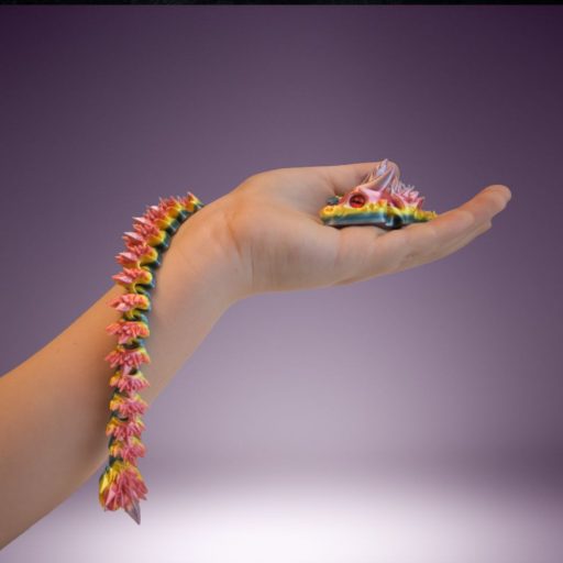 Kristálysárkány -Szivárvány IV XL