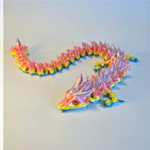 Kristálysárkány -Szivárvány IV XL