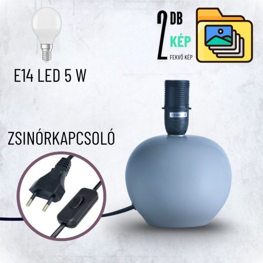 Aura fényképes lámpa - Panoráma szürke