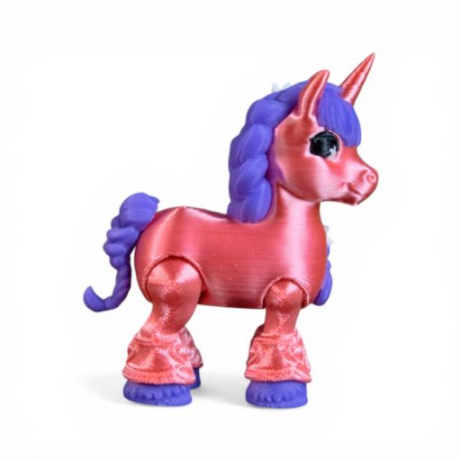 Flora Belle – a kertek varázslatos virágos unikornisa mozgatható lábakkal