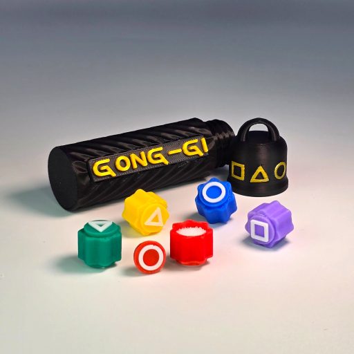 Squid Game Gong-gi Játék – Praktikus Tartóban