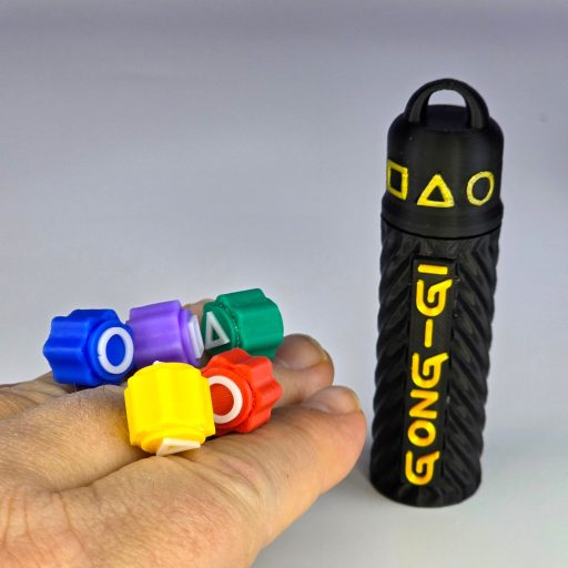 Squid Game Gong-gi Játék – Praktikus Tartóban