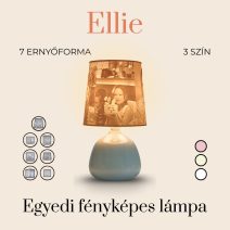Ellie fényképes lámpa
