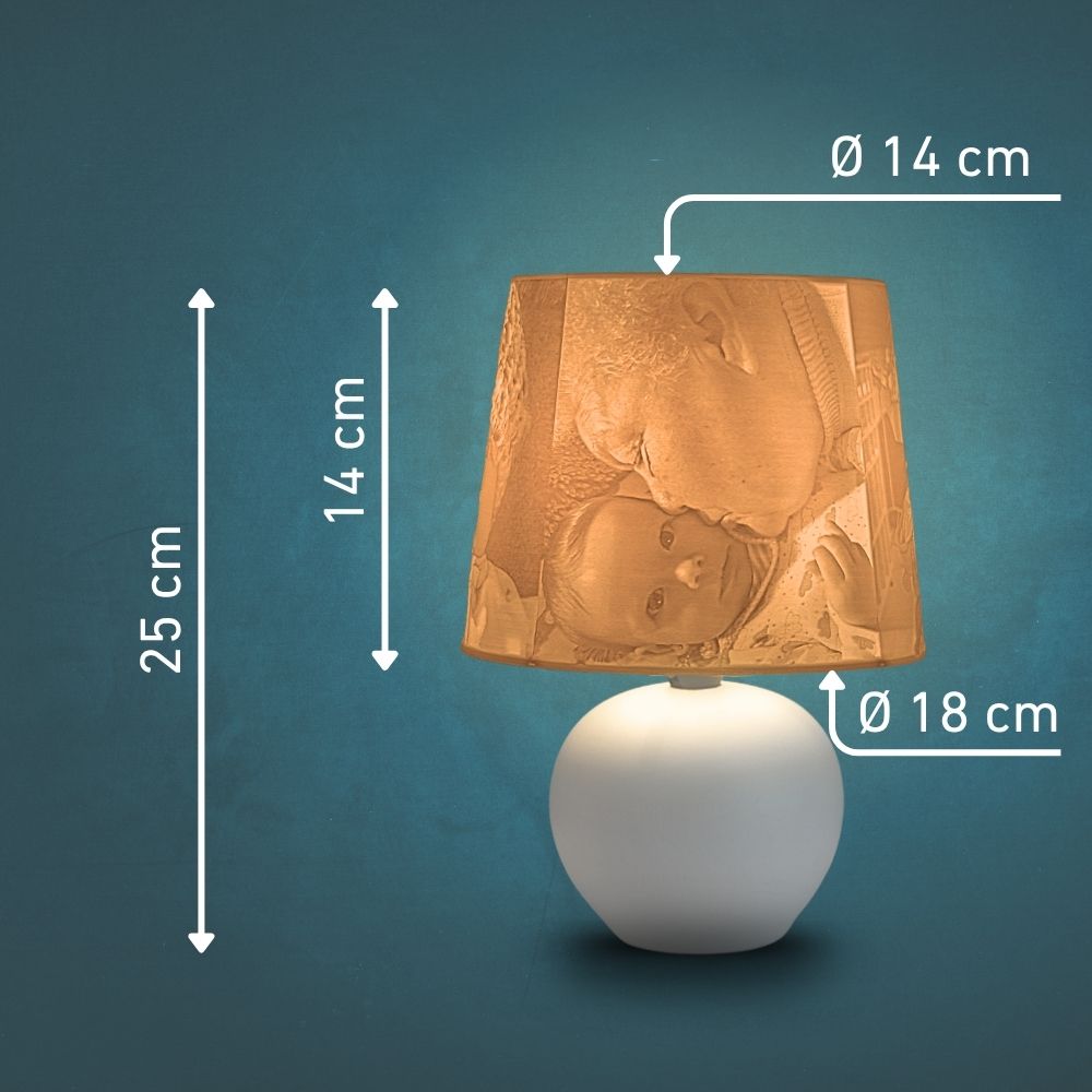 Aura fényképes lámpa