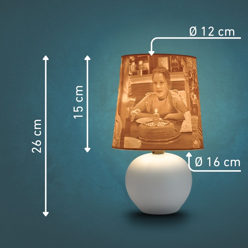 Aura fényképes lámpa