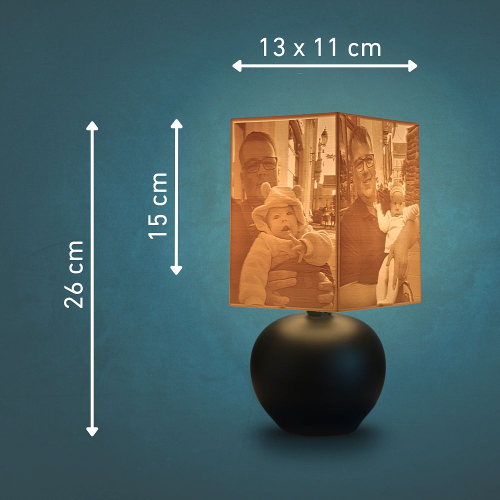 Aura fényképes lámpa