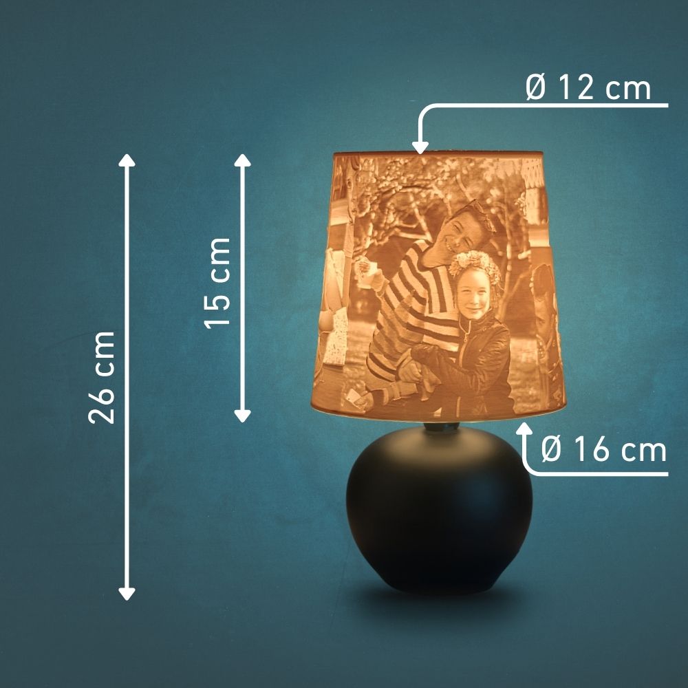 Aura fényképes lámpa