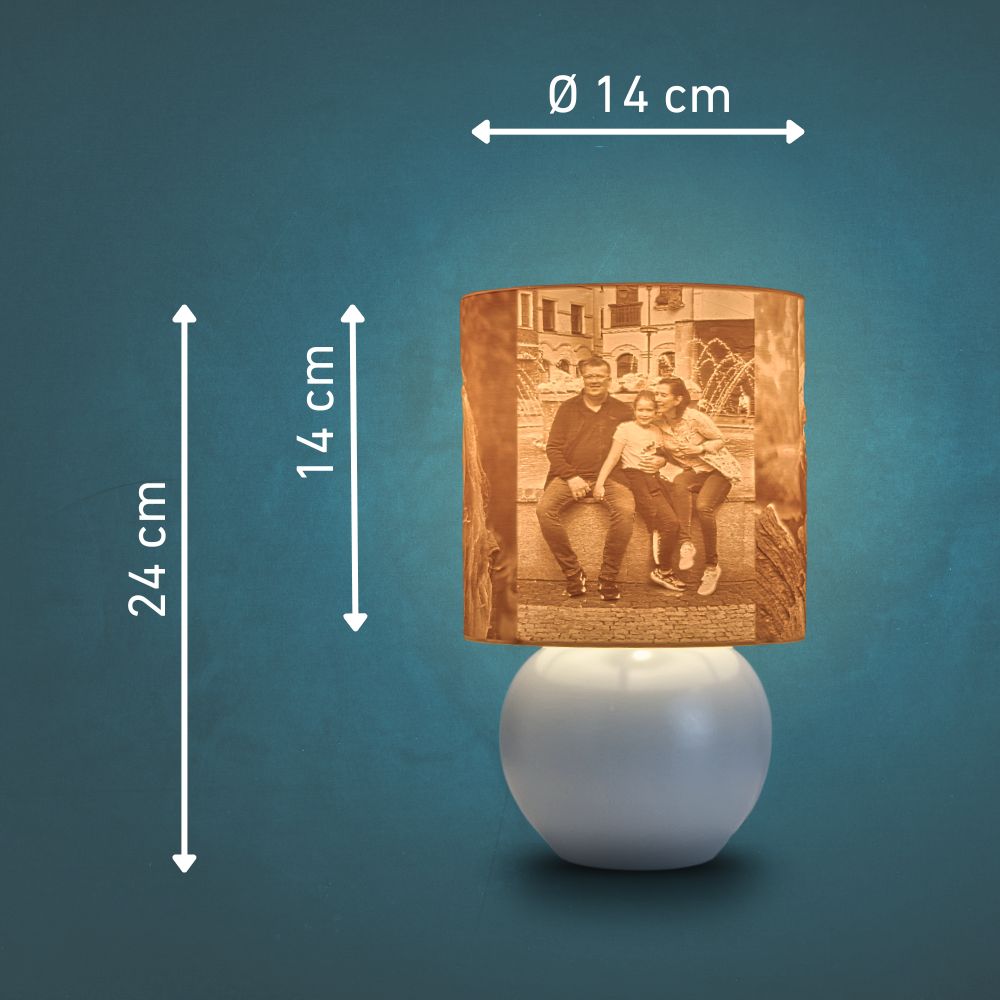 Aura fényképes lámpa